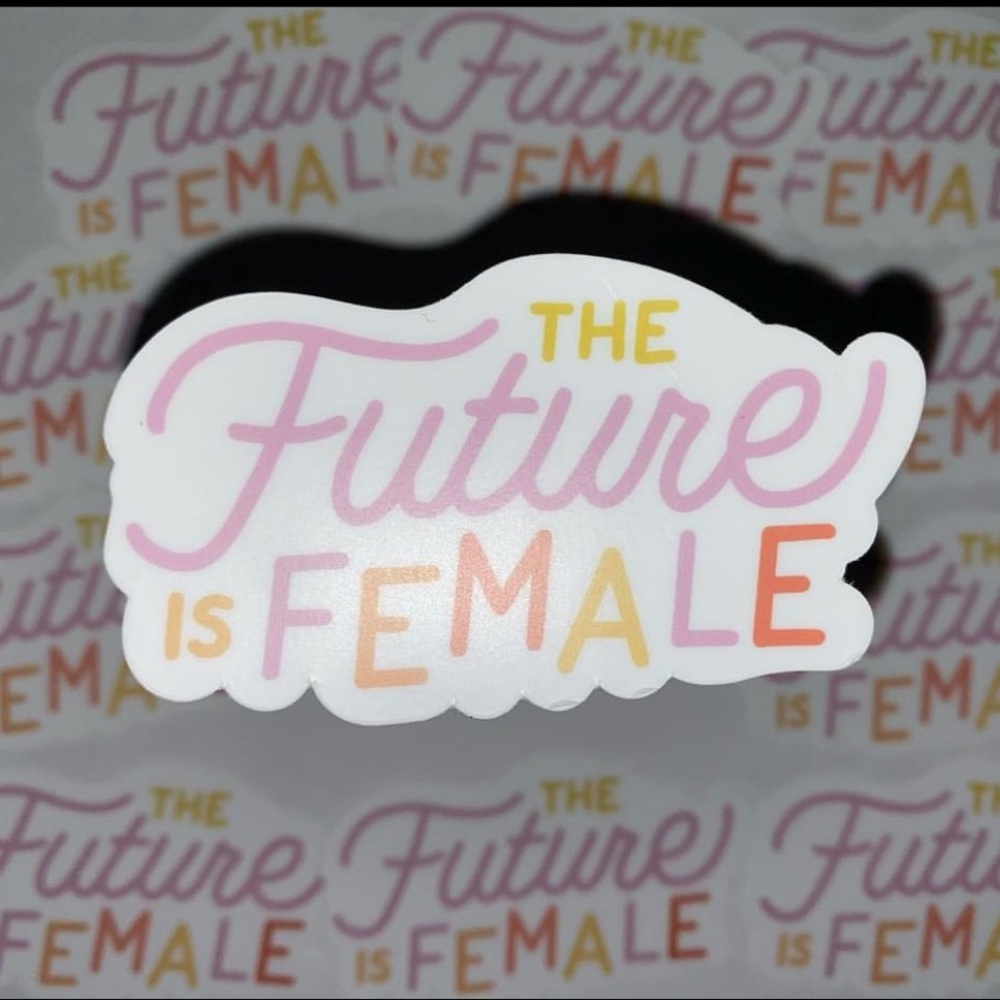 The Future is Female sticker